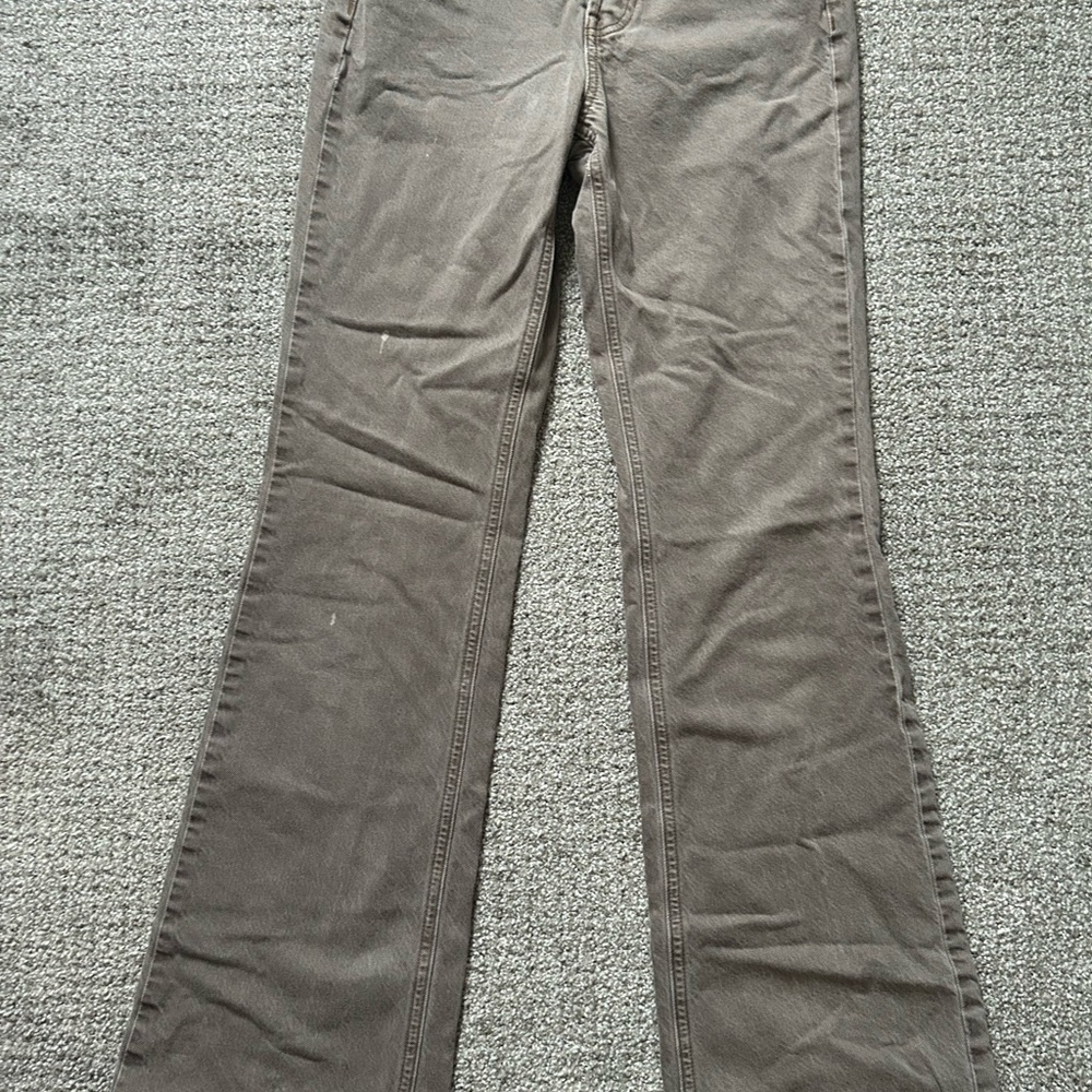 PacSun vintage Women's Flare Jeans in washed brown